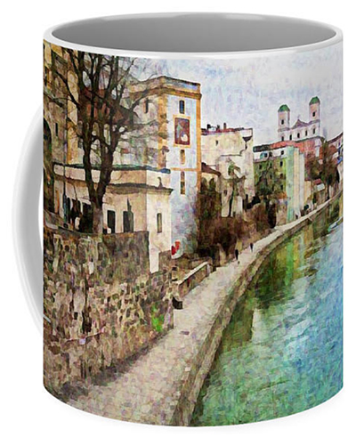 Danube River at Passau, Germany Coffee Mug SOLD