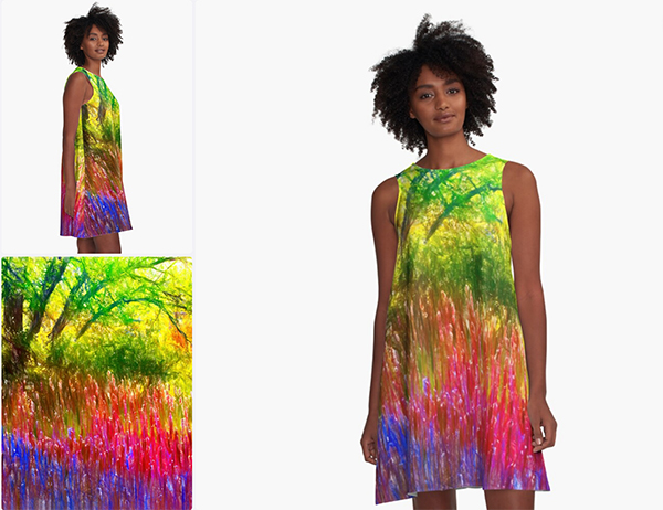 Spring in the park A-Line Dress by travelways