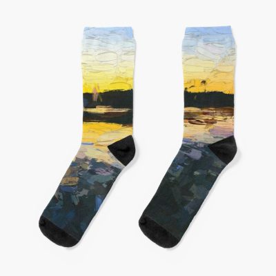 Painted socks