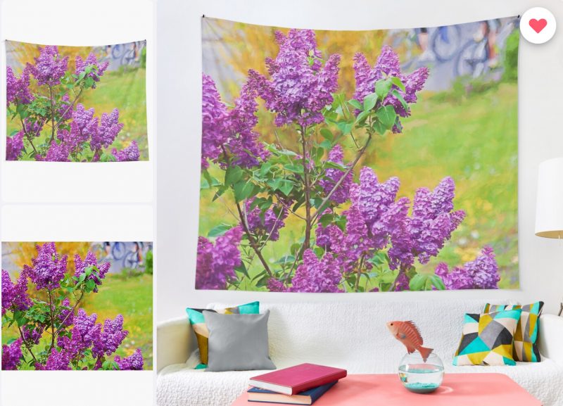 Spring is in the air tapestry
