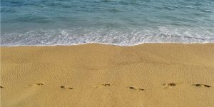 Beach Footprints in Acapulco by Tatiana Travelways